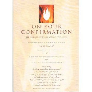 Certificate Of Confirmation - Pack Of 20