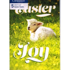 Cards - Easter Pack Of 5 identical